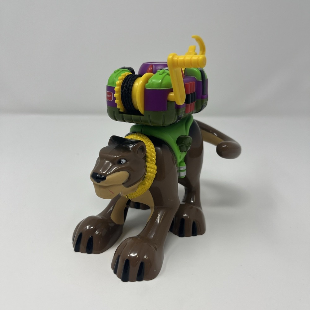 Rescue Heroes Claude the Mountain Lion Fisher Price‎ Vintage Toy 2000